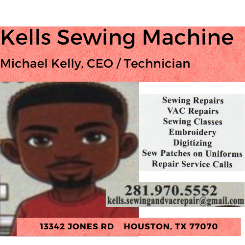 Michael Kelley sewing machines embroidery machines classes technician service repair kells sewing machine
